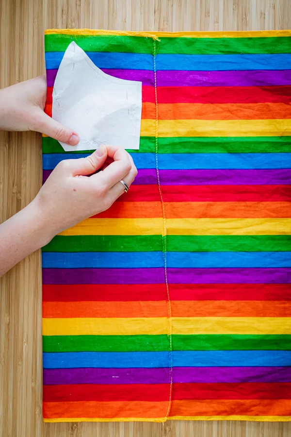 Face Mask Pattern Rainbow Bandana